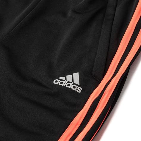 adidas zwart short rood logo